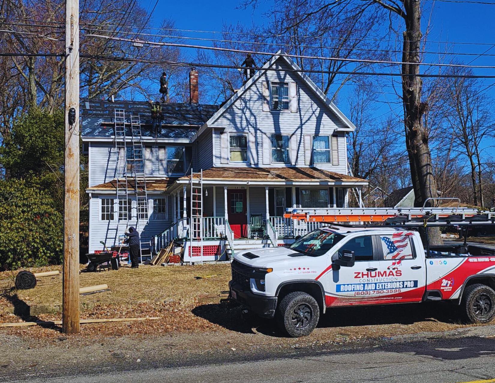 recommended roofing services Billerica, MA